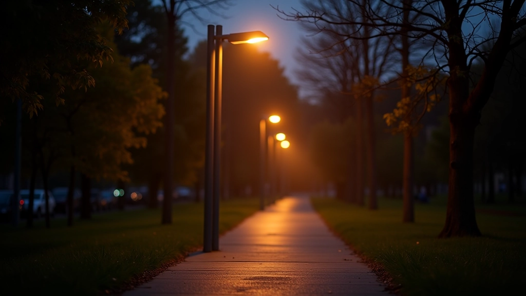 Tänavavalgusti andur, mis mõõdab valgustingimusi õhtul